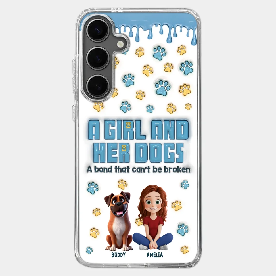 A Bond That Can't Be Broken - Dog Personalized Custom 3D Inflated Effect Printed Clear Phone Case - Gift For Pet Owners, Pet Lovers - Image 42