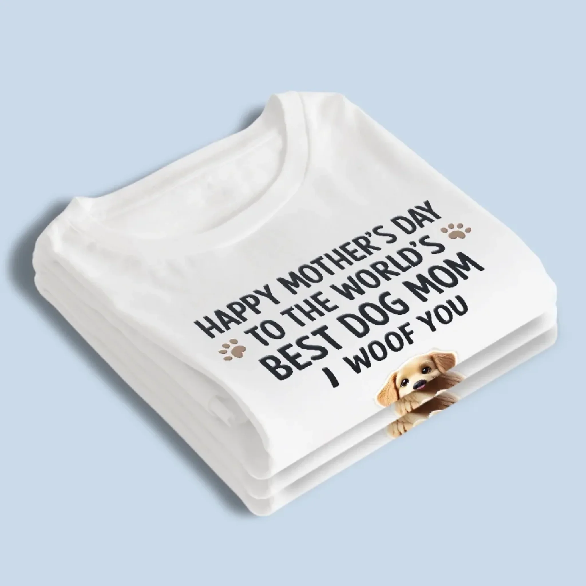 A Dog Mom’s Love Is Unmatched - Dog Personalized Custom Unisex T-shirt, Premium T-shirt, Hoodie - Mother's Day, Gift For Pet Owners, Pet Lovers - Image 4