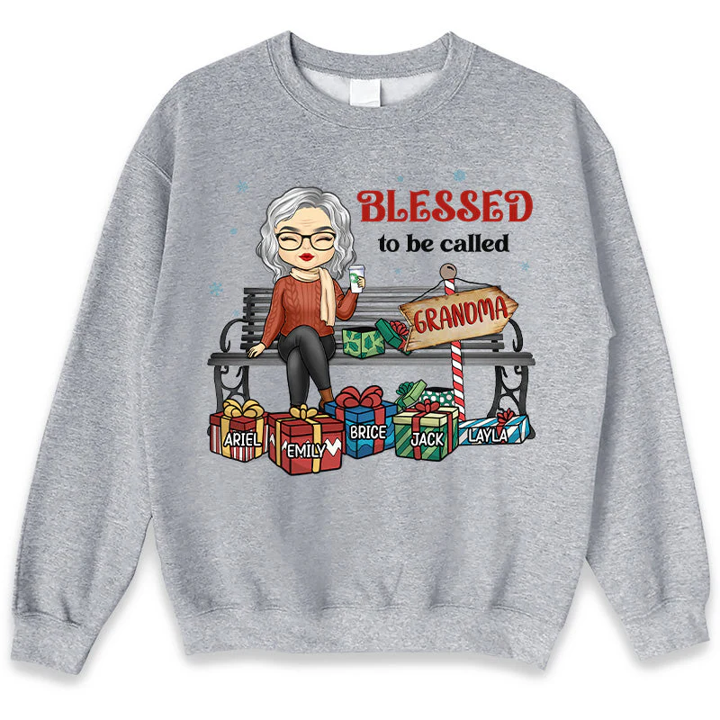 A Gift Of Love - Family Personalized Custom Unisex T-shirt, Hoodie, Sweatshirt - Christmas Gift For Grandma - Image 4