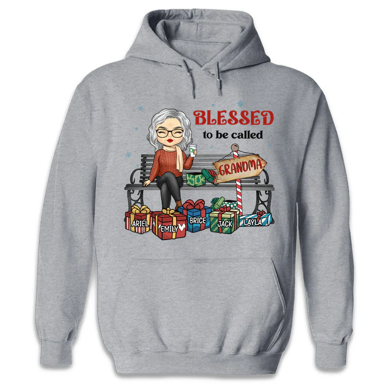 A Gift Of Love - Family Personalized Custom Unisex T-shirt, Hoodie, Sweatshirt - Christmas Gift For Grandma - Image 5