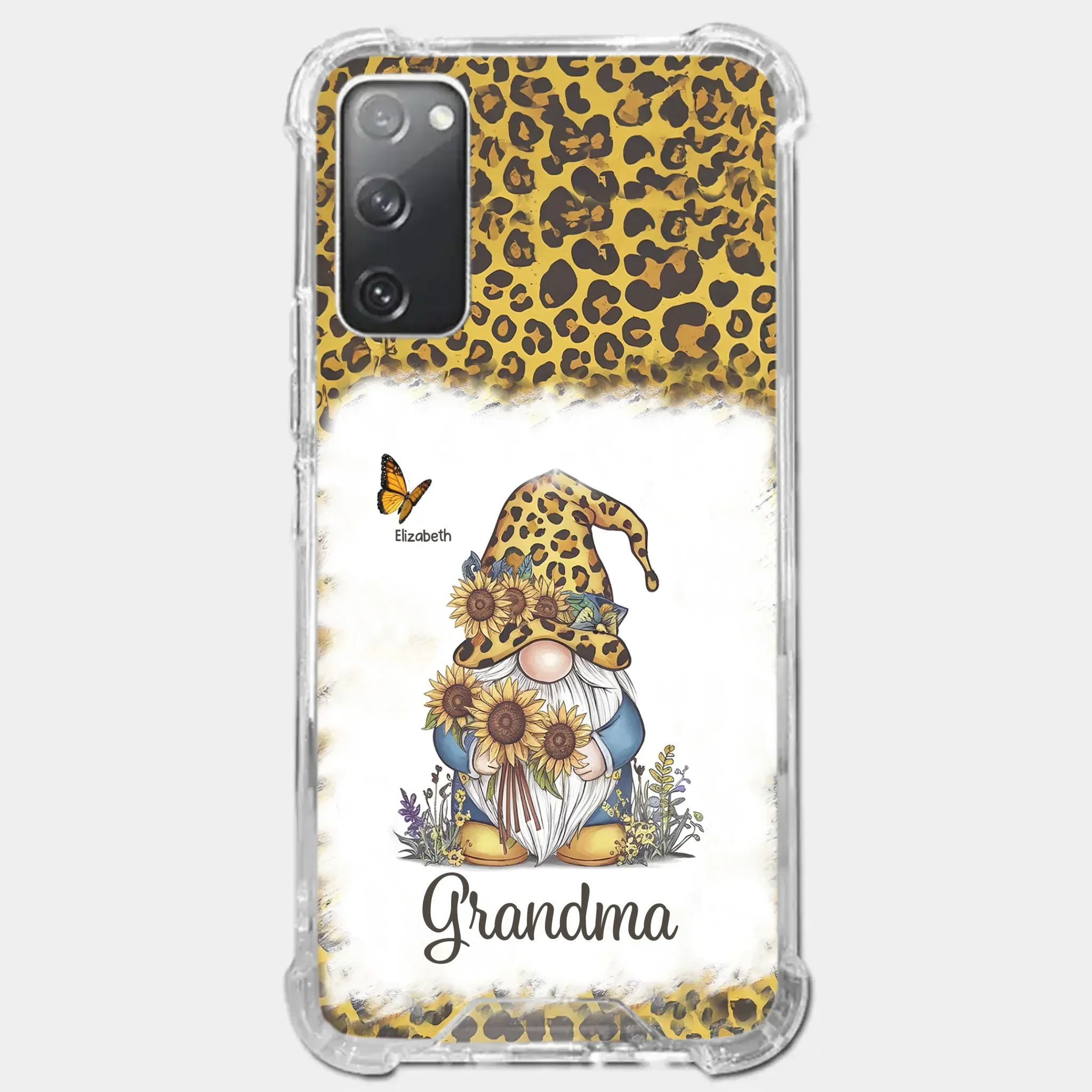 A Gnome’s Wisdom, A Grandma’s Heart - Family Personalized Custom Clear Phone Case - Gift For Mom, Grandma - Image 37