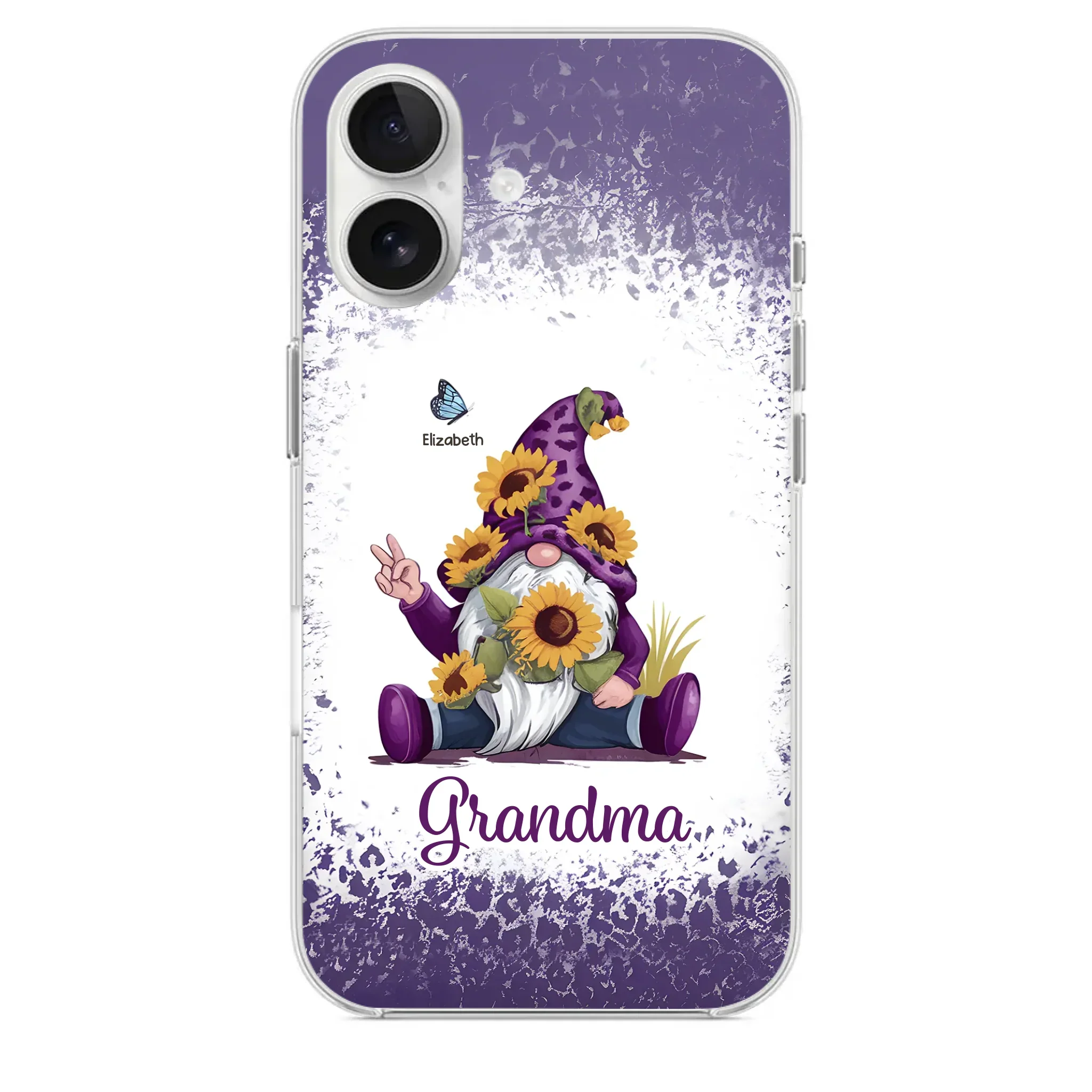 A Grandchild’s Smile Is Grandma’s Sunshine - Family Personalized Custom Clear Phone Case - Gift For Mom, Grandma - Image 28