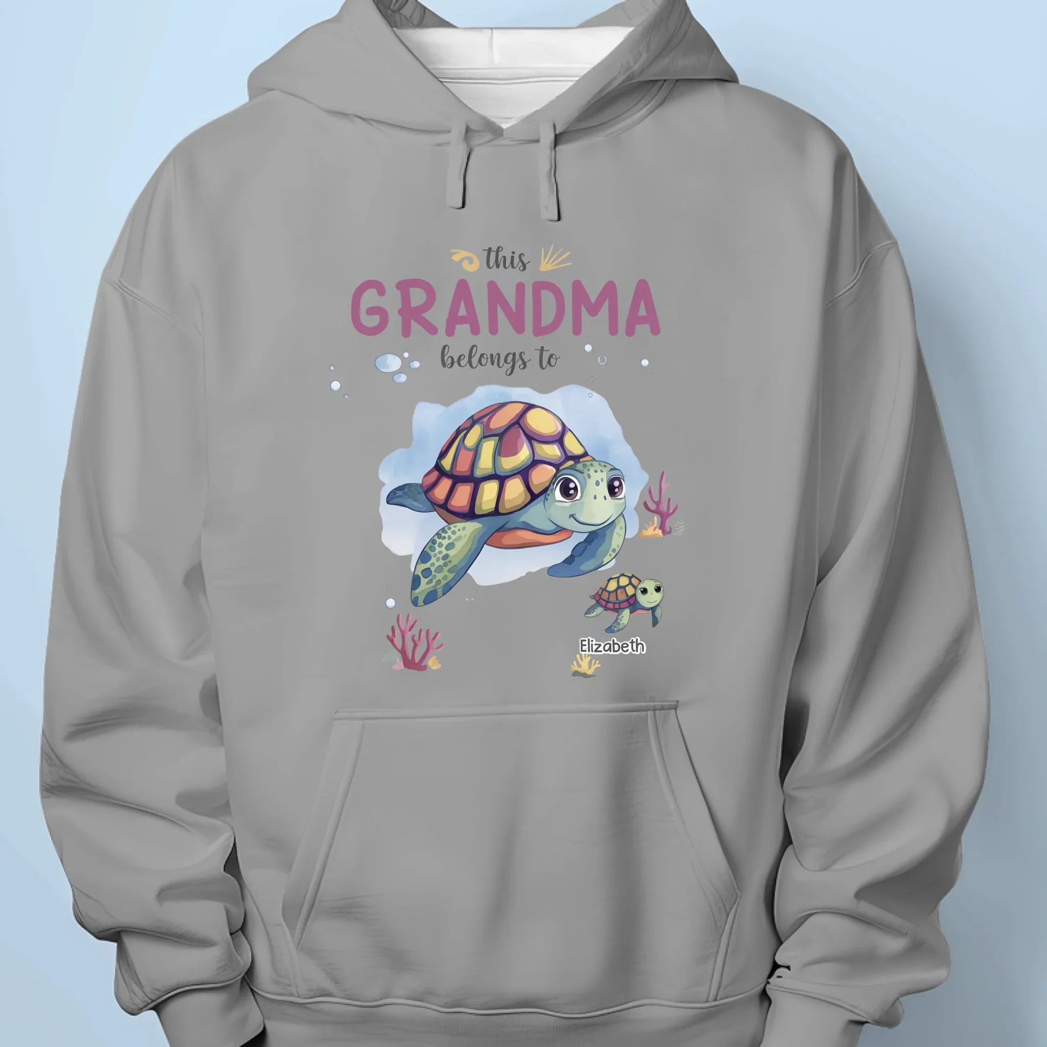 A Grandmother’s Love Is Forever - Family Personalized Custom Unisex T-shirt, Premium T-shirt, Hoodie - Gift For Mom, Grandma - Image 7