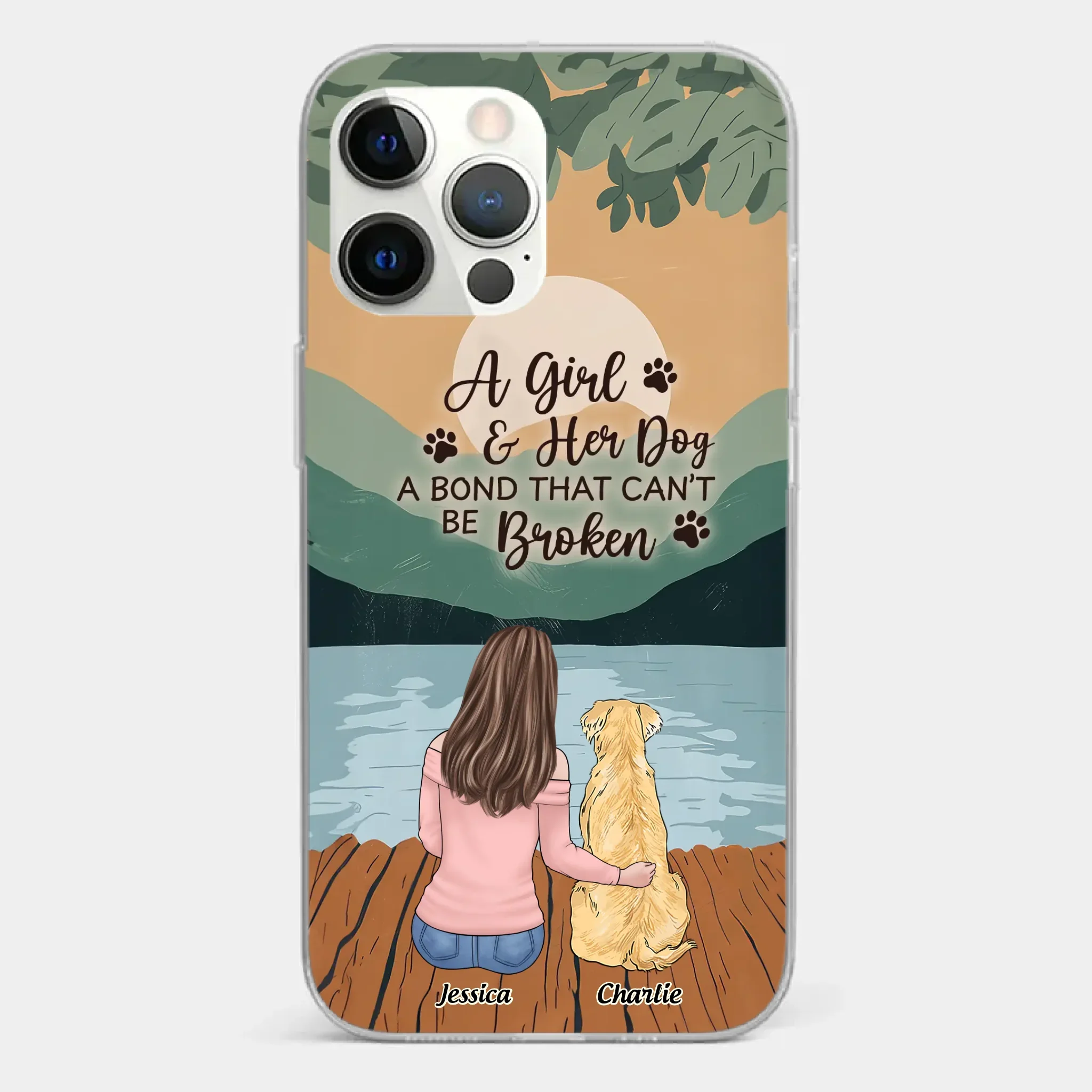 A Heart Full Of Paws - Dog Personalized Custom Clear Phone Case - Gift For Pet Owners, Pet Lovers - Image 15