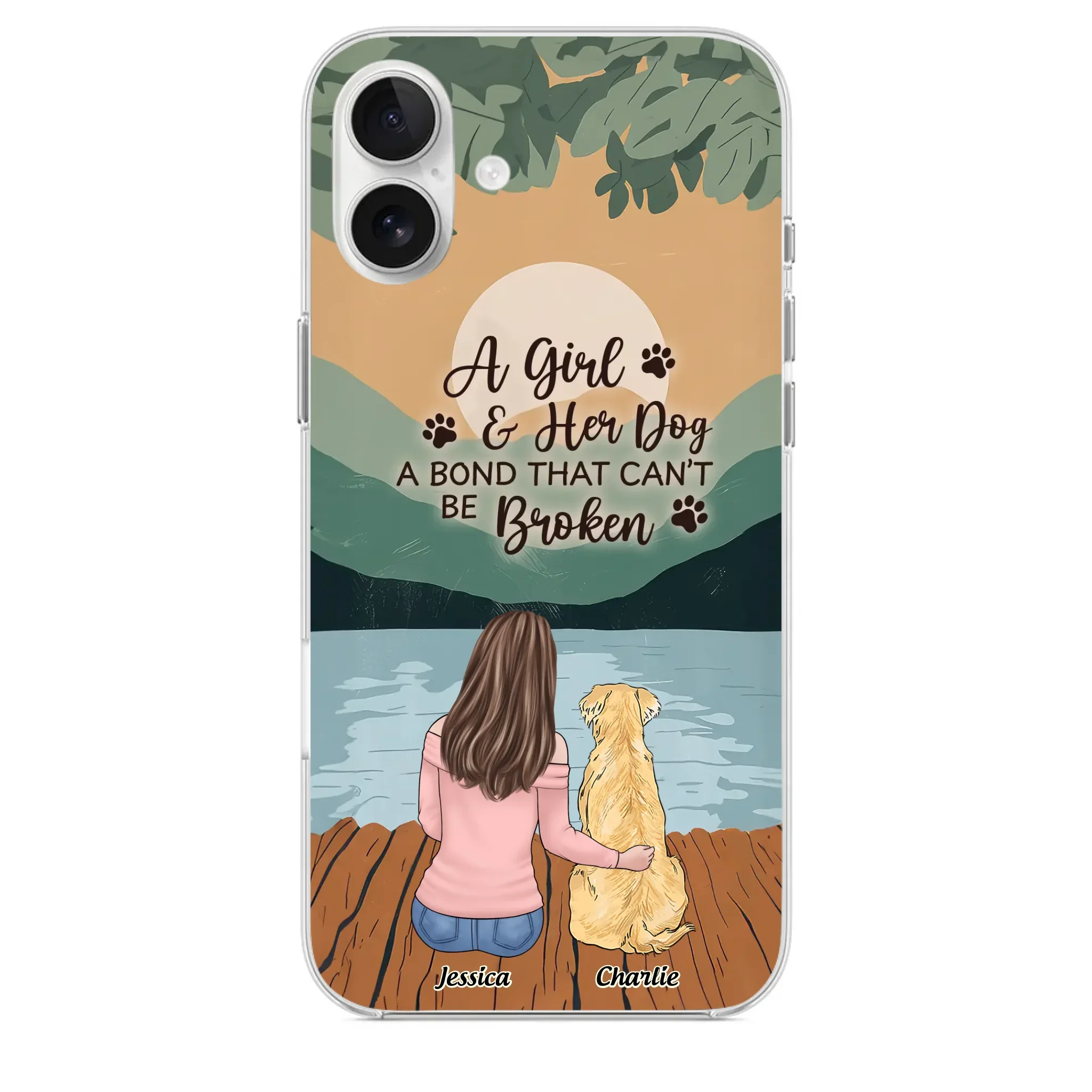 A Heart Full Of Paws - Dog Personalized Custom Clear Phone Case - Gift For Pet Owners, Pet Lovers - Image 29