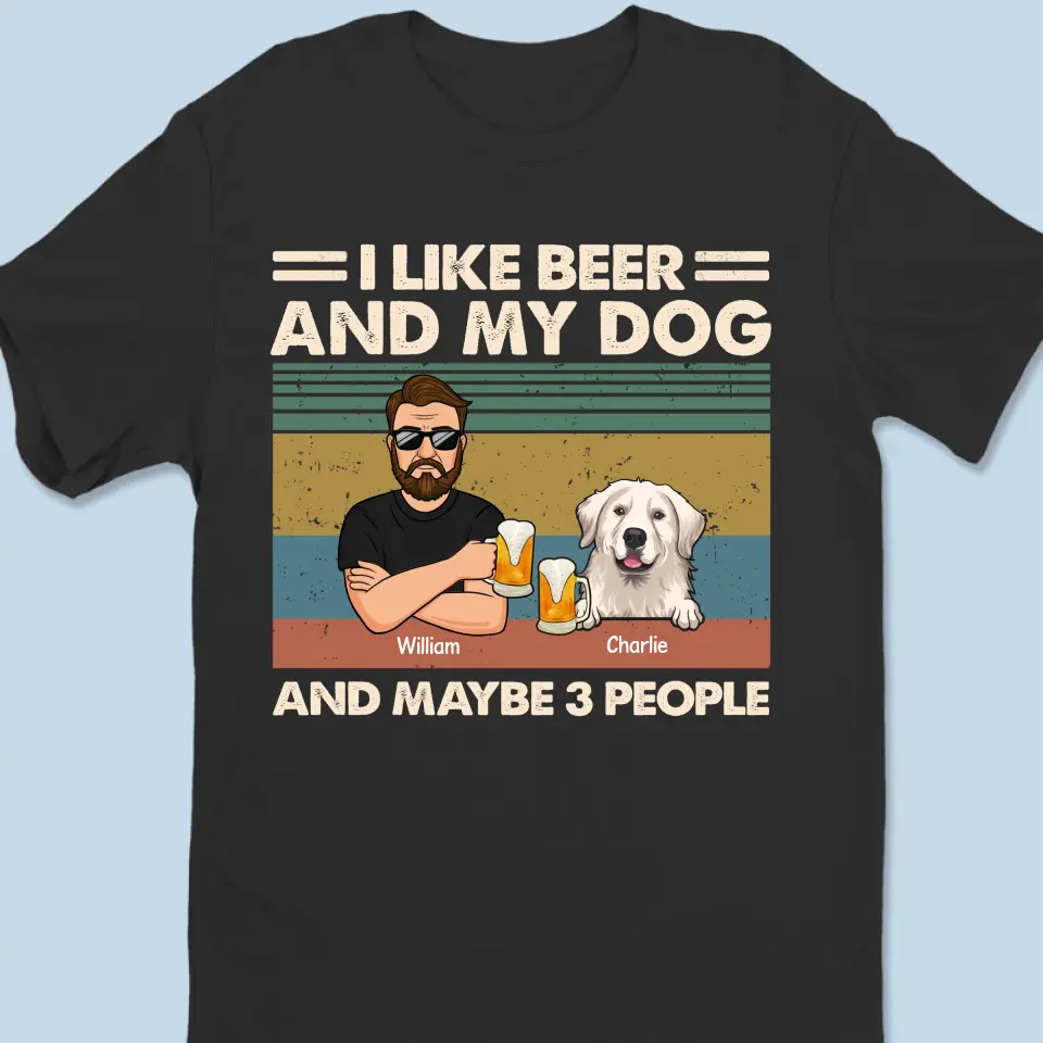 A Little Dog Gonna Love You - Dog Personalized Custom Unisex T-shirt, Hoodie, Sweatshirt - Father's Day, Gift For Pet Owners, Pet Lovers - Image 2