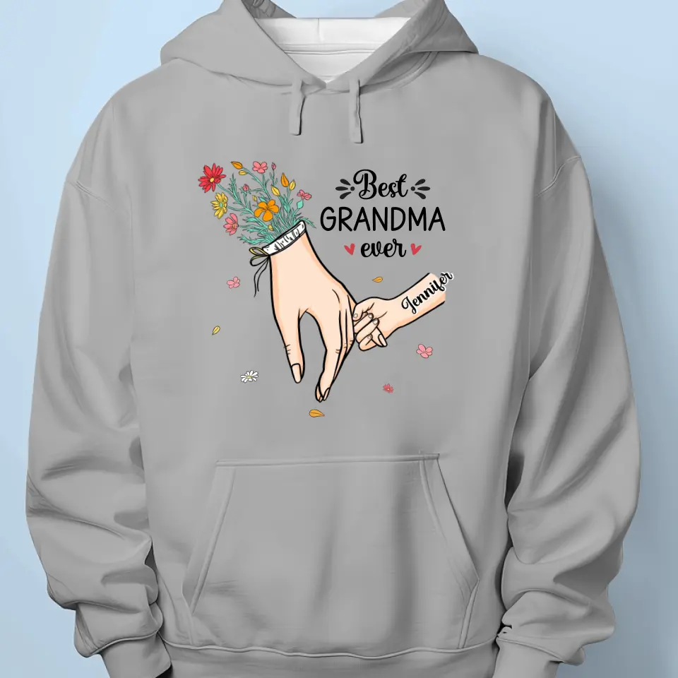A Mother’s Arms Are More Comforting - Family Personalized Custom Unisex T-shirt, Hoodie, Sweatshirt - Mother's Day, Gift For Mom, Grandma - Image 5