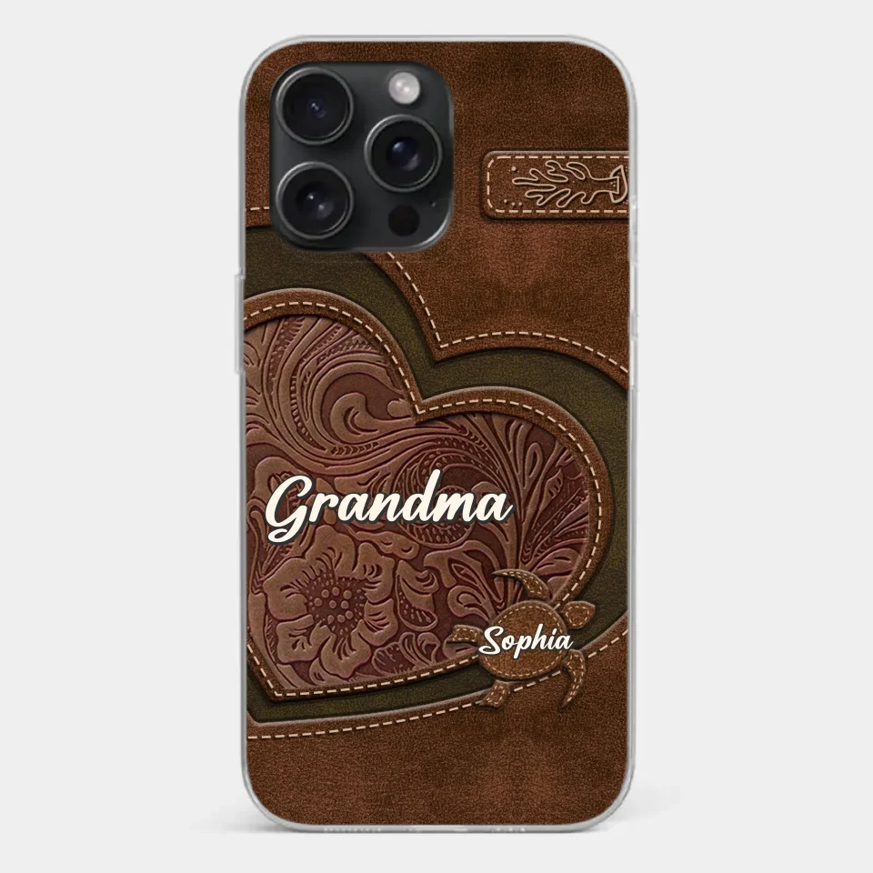 A Mother's Love Endures Through All - Family Personalized Custom Clear Phone Case - Gift For Mom, Grandma - Image 23