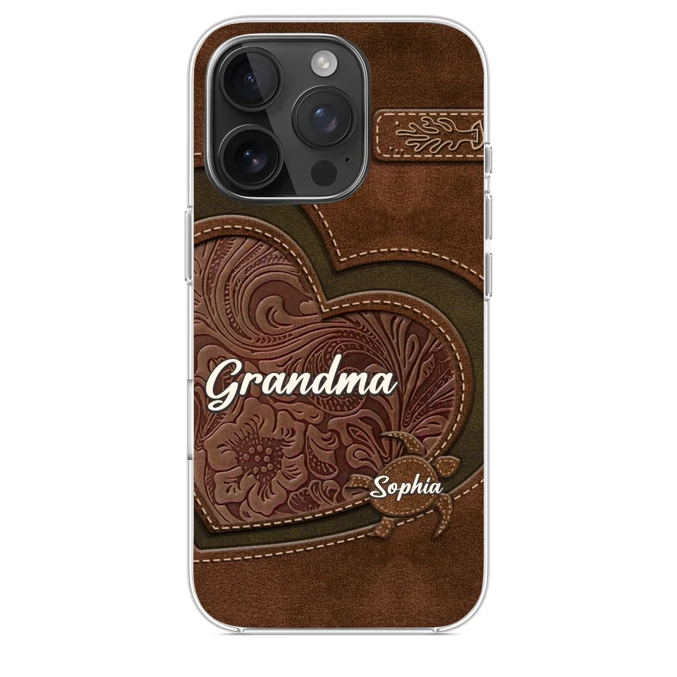 A Mother's Love Endures Through All - Family Personalized Custom Clear Phone Case - Gift For Mom, Grandma - Image 34