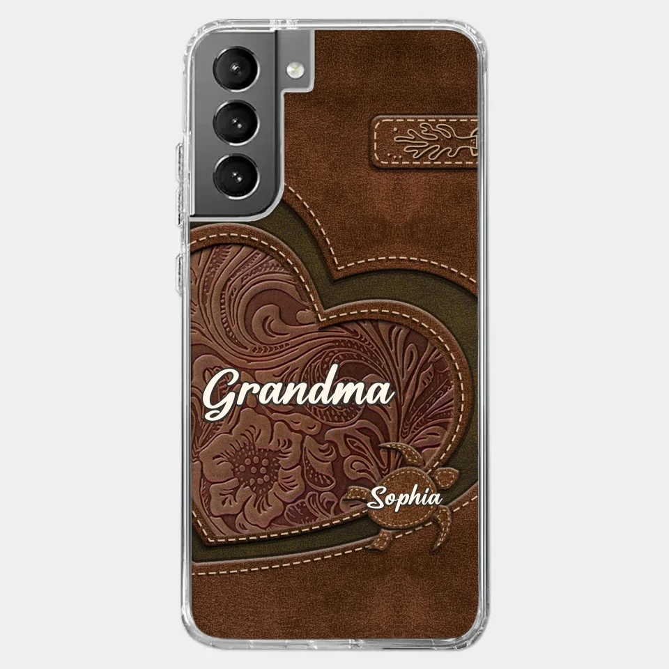 A Mother's Love Endures Through All - Family Personalized Custom Clear Phone Case - Gift For Mom, Grandma - Image 41