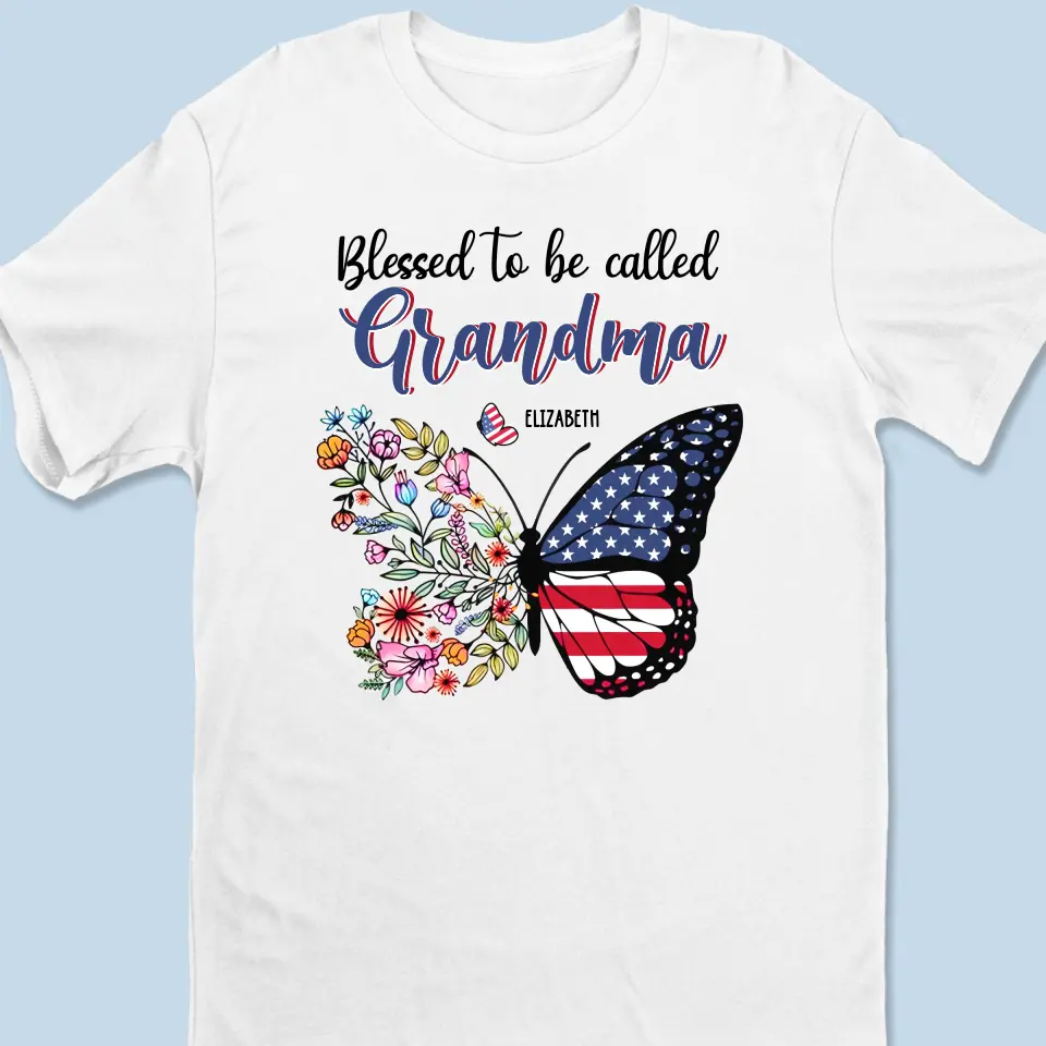 A Mother's Love Is The Greatest Gift - Family Personalized Custom Unisex T-shirt, Hoodie, Sweatshirt - 4th of July, Gift For Mom, Grandma - Image 2