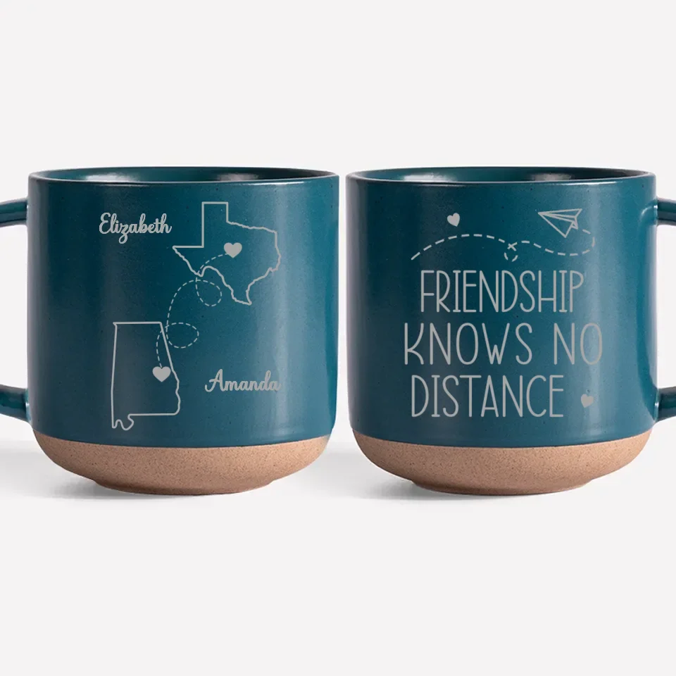 A Special Mug For Special Moments With Your BFF - Bestie Personalized Custom Pottery Mug - Gift For Best Friends, BFF, Sisters - Image 2