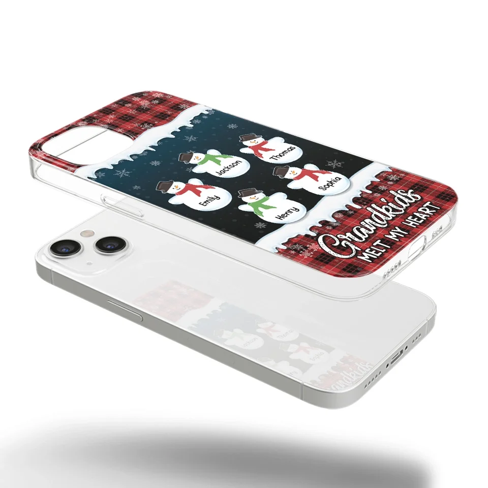 A Special Way To Keep Family Memories Close Every Day - Family Personalized Custom Clear Phone Case - Christmas Gift For Grandma - Image 30