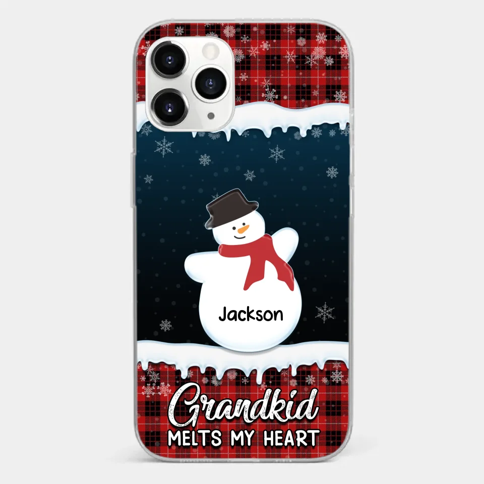 A Special Way To Keep Family Memories Close Every Day - Family Personalized Custom Clear Phone Case - Christmas Gift For Grandma - Image 8