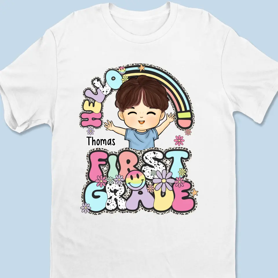 A Step Closer To Dreams - Personalized Custom Kid T-shirt - Back To School Gift For Kid - Image 2