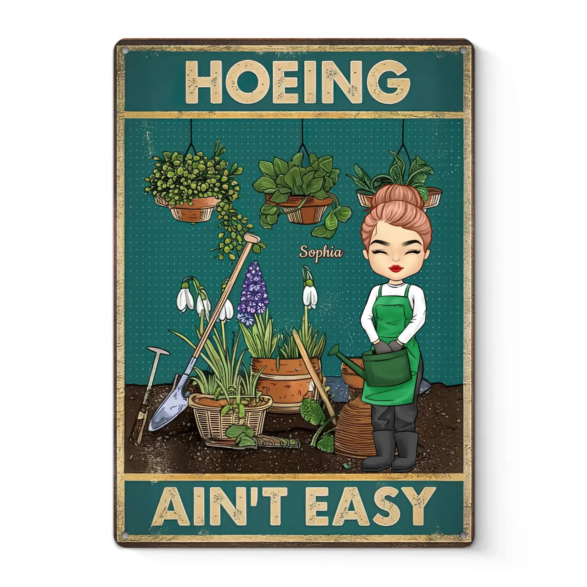 Add A Personal Touch To Your Home Sweet Home - Family Personalized Custom Home Decor Metal Sign - Gift For Yourself, Best Friends, Siblings, Family Members - Image 2