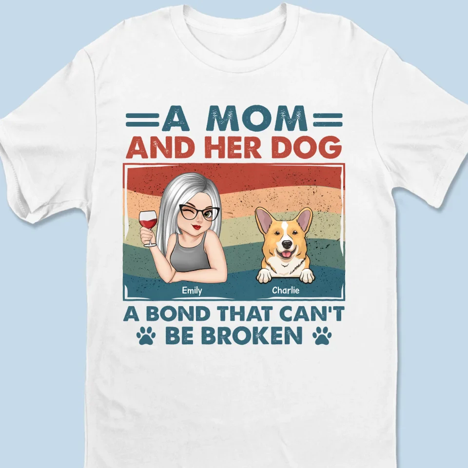 All I Need Is Love And These Dogs - Dog Personalized Custom Unisex T-shirt, Premium T-shirt, Hoodie - Gift For Pet Owners, Pet Lovers - Image 2