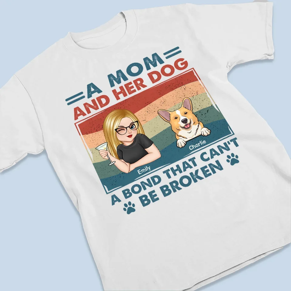 All I Need Is Love And These Dogs - Dog Personalized Custom Unisex T-shirt, Premium T-shirt, Hoodie - Gift For Pet Owners, Pet Lovers - Image 3