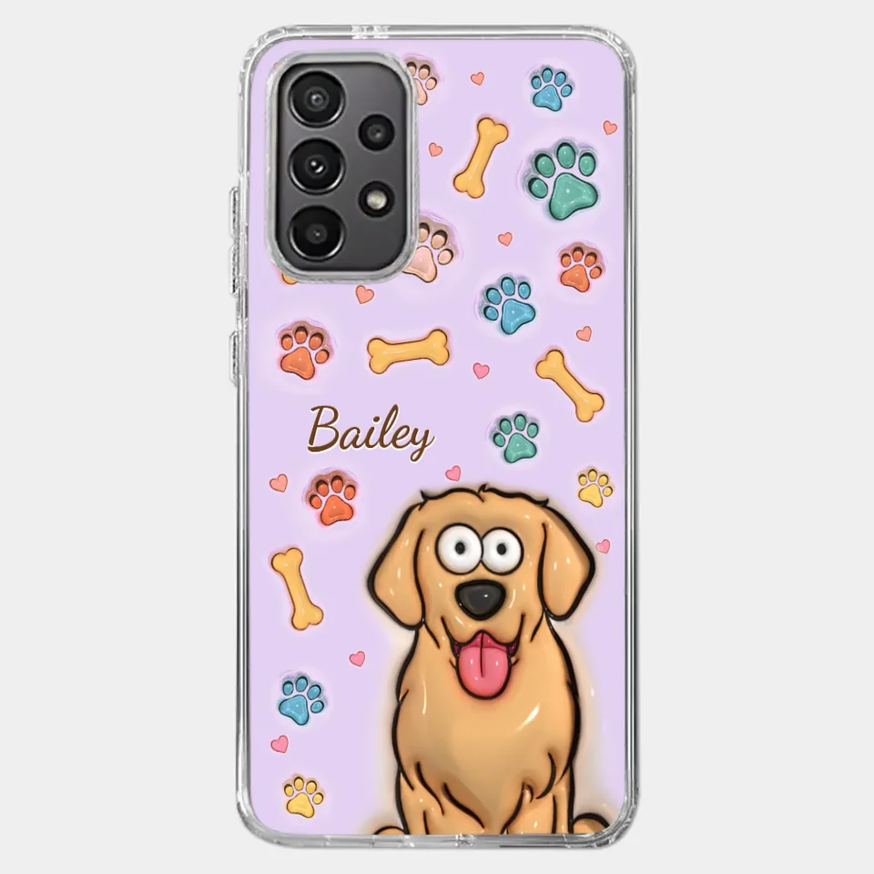 All You Need Is Love And A Dog - Dog & Cat Personalized Custom 3D Inflated Effect Printed Clear Phone Case - Gift For Pet Owners, Pet Lovers - Image 38