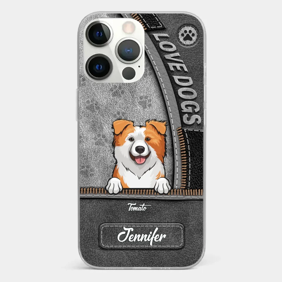 All You Need Is Love And A Dog - Dog Personalized Custom Clear Phone Case - Gift For Pet Owners, Pet Lovers - Image 20