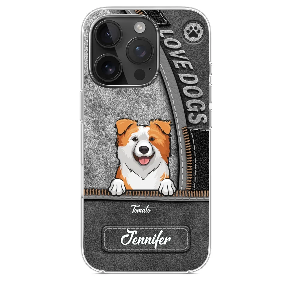 All You Need Is Love And A Dog - Dog Personalized Custom Clear Phone Case - Gift For Pet Owners, Pet Lovers - Image 34