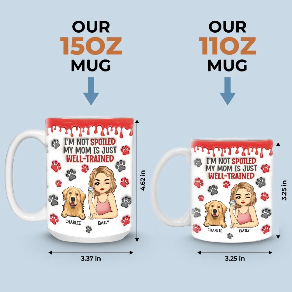 All You Need Is Love And A Pet - Dog & Cat Personalized Custom 3D Inflated Effect Printed Mug - Christmas Gift For Pet Owners, Pet Lovers - Image 6