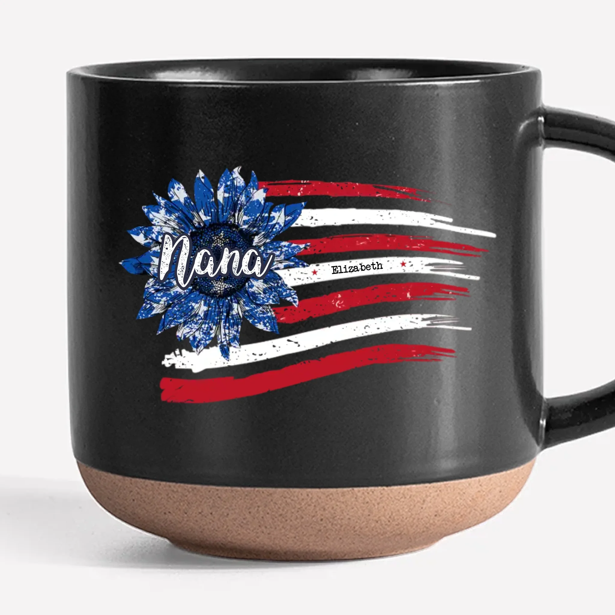 Because Being A Mom And Grandma Deserves A Special Spotlight - Family Personalized Custom Printed Pottery Mug - Gift For Mom, Grandma - Image 3