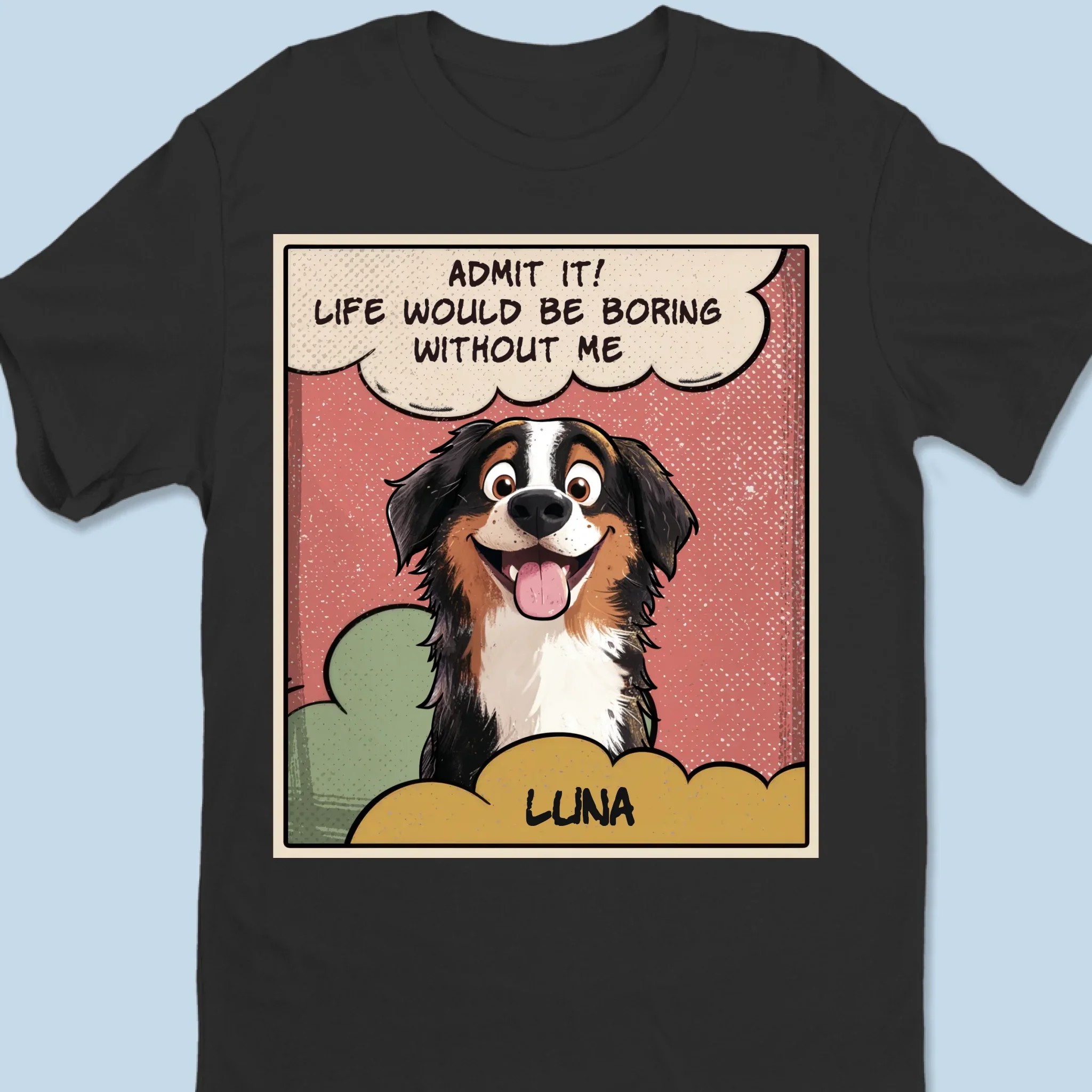 Because Every Dog Parent Deserves A Little Extra Love - Dog Personalized Custom Unisex T-shirt, Premium T-shirt, Hoodie - Gift For Pet Owners, Pet Lovers - Image 2