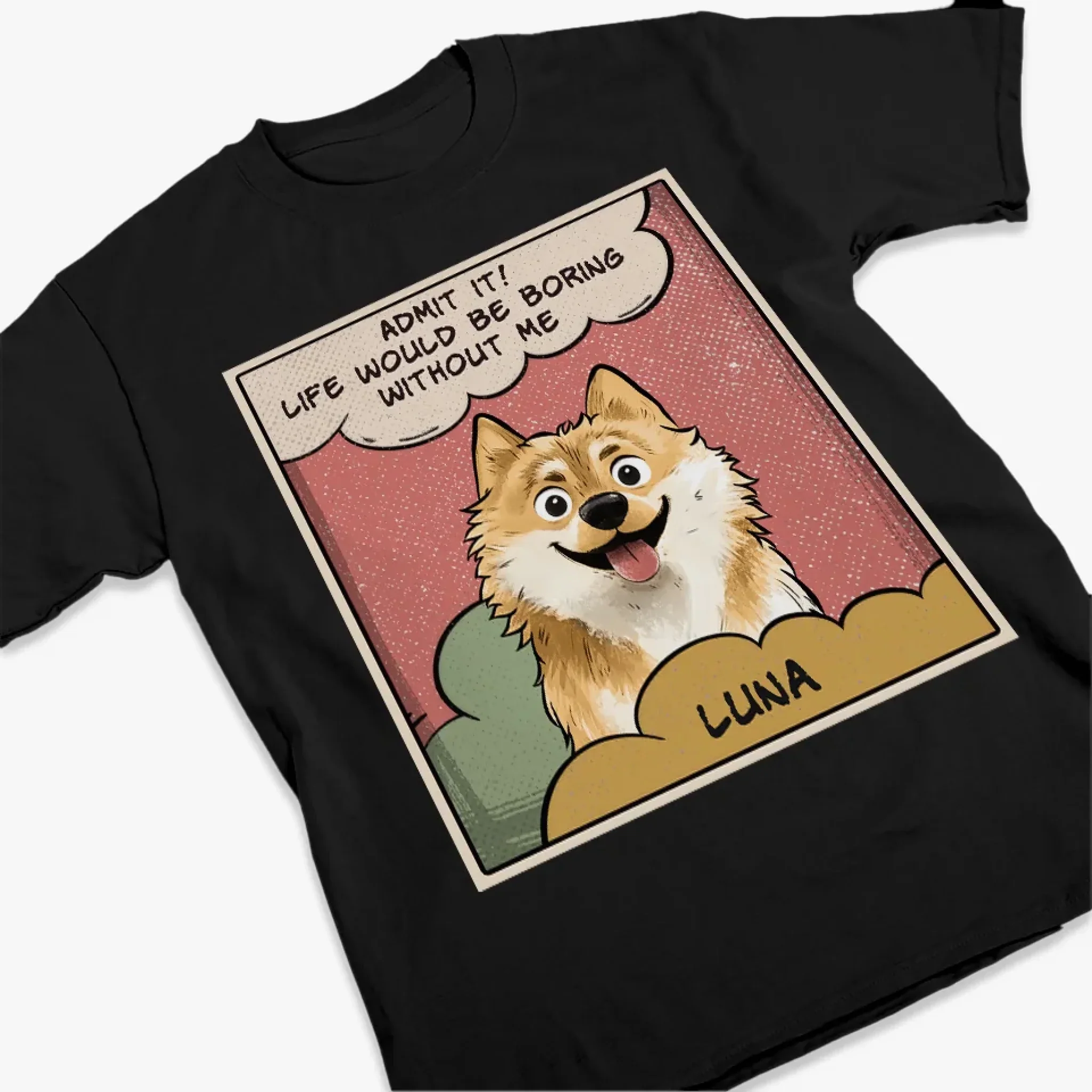 Because Every Dog Parent Deserves A Little Extra Love - Dog Personalized Custom Unisex T-shirt, Premium T-shirt, Hoodie - Gift For Pet Owners, Pet Lovers - Image 3
