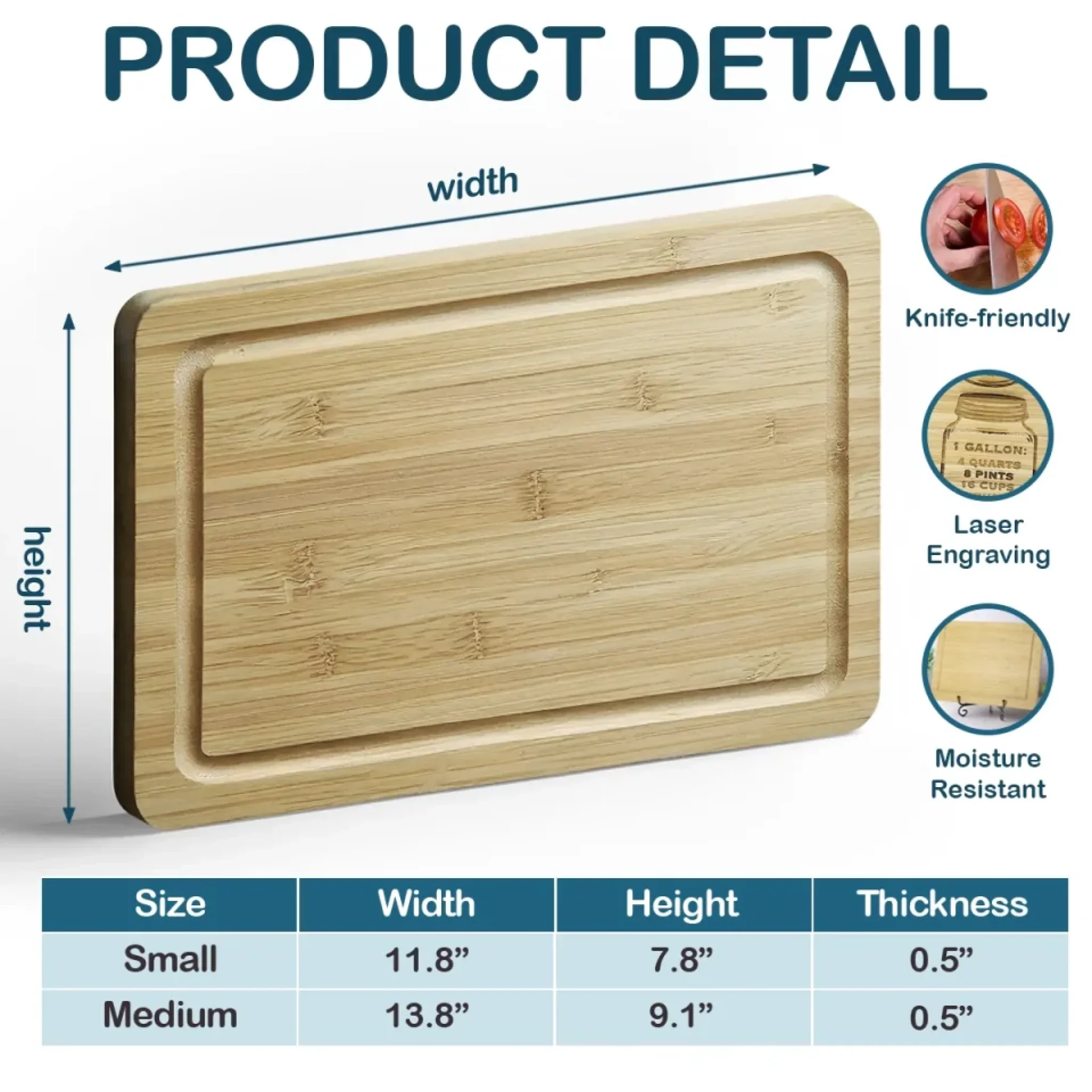 Best Dad, Hands Down - Family Personalized Custom Engraved Wooden Cutting Board - Father's Day, Gift For Dad, Grandpa - Image 5