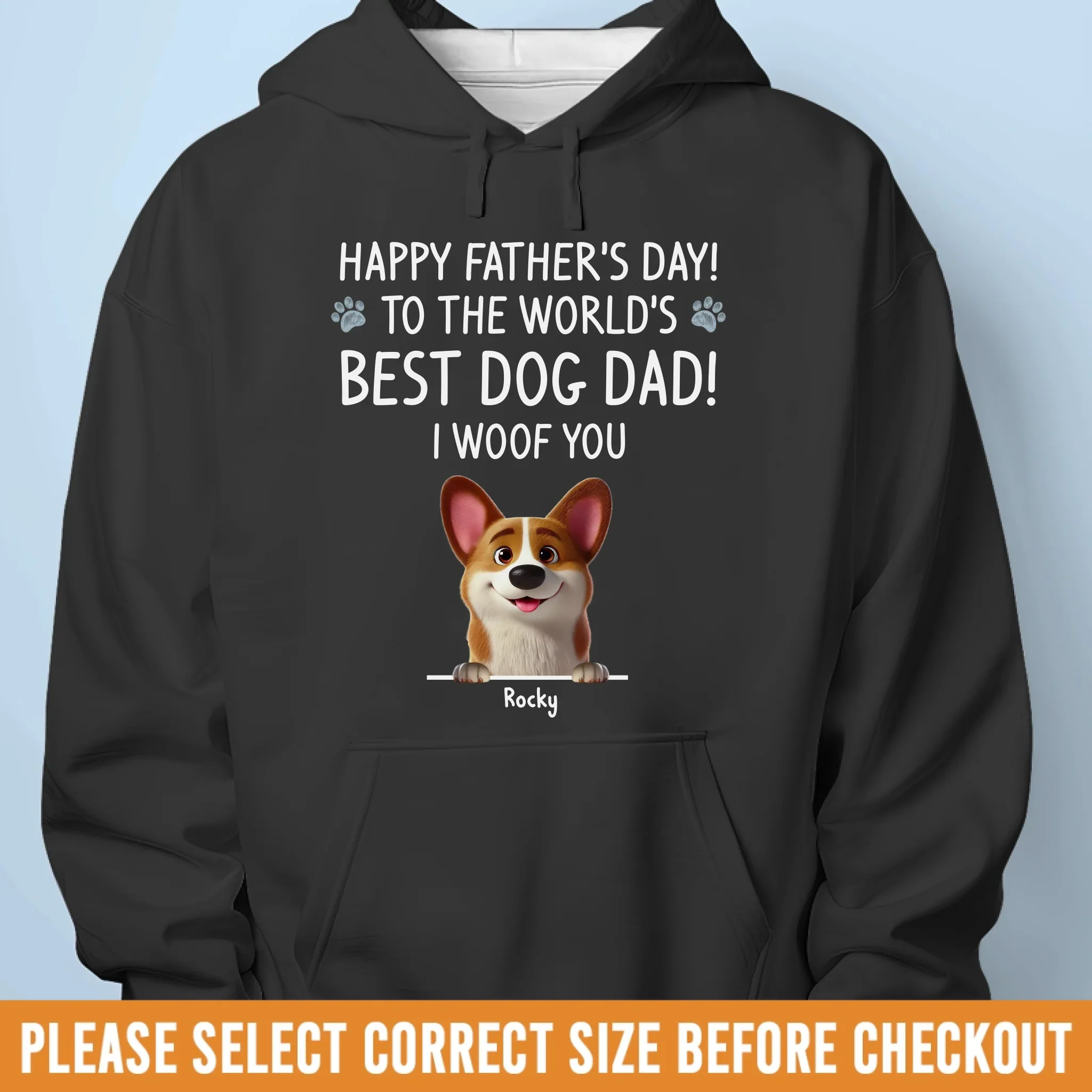 Best Dog Dad In The Galaxy - Dog & Cat Personalized Custom Unisex T-shirt, Premium T-shirt, Hoodie - Father's Day, Gift For Dad, Pet Owners, Pet Lovers - Image 7