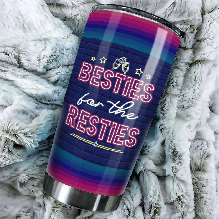 Best Friends Are The Sisters - Personalized Tumbler - Gift For Bestie - Image 3