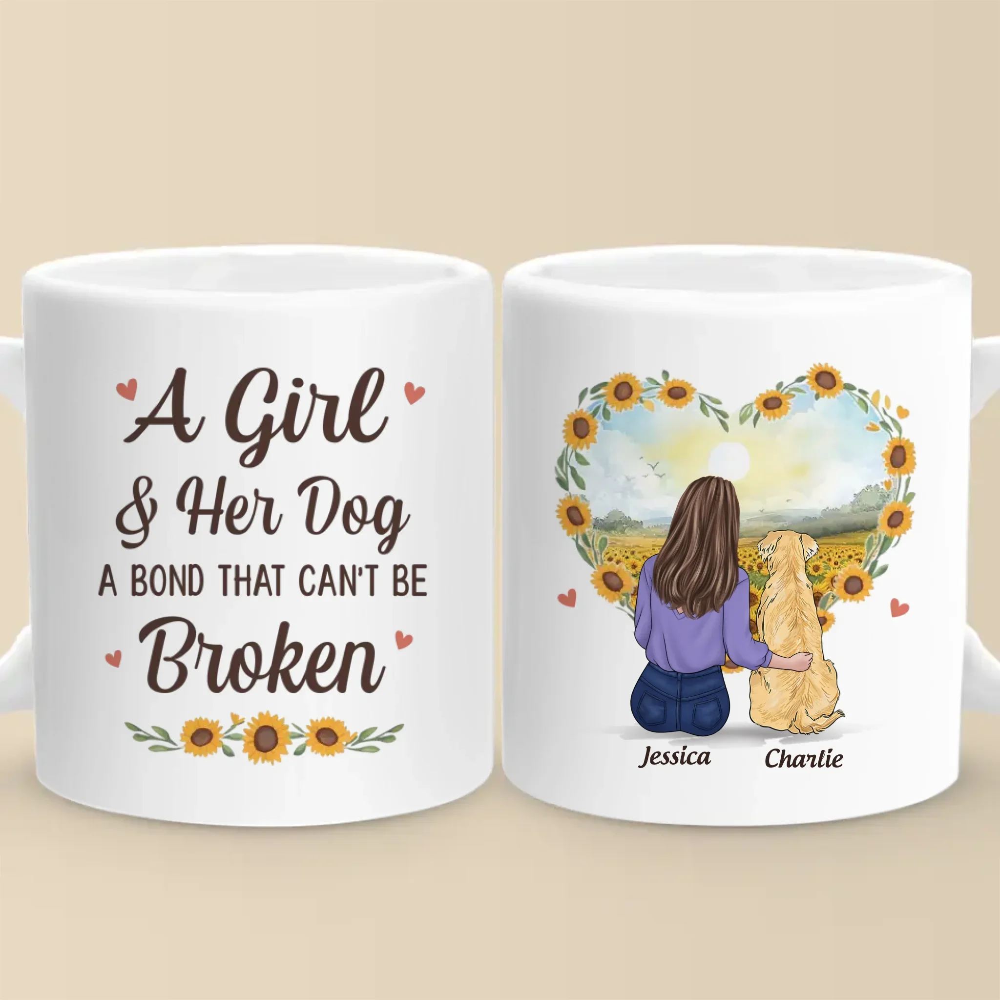 Best Friends Fur Life - Dog Personalized Custom Mug - Gift For Pet Owners, Pet Lovers - Image 2