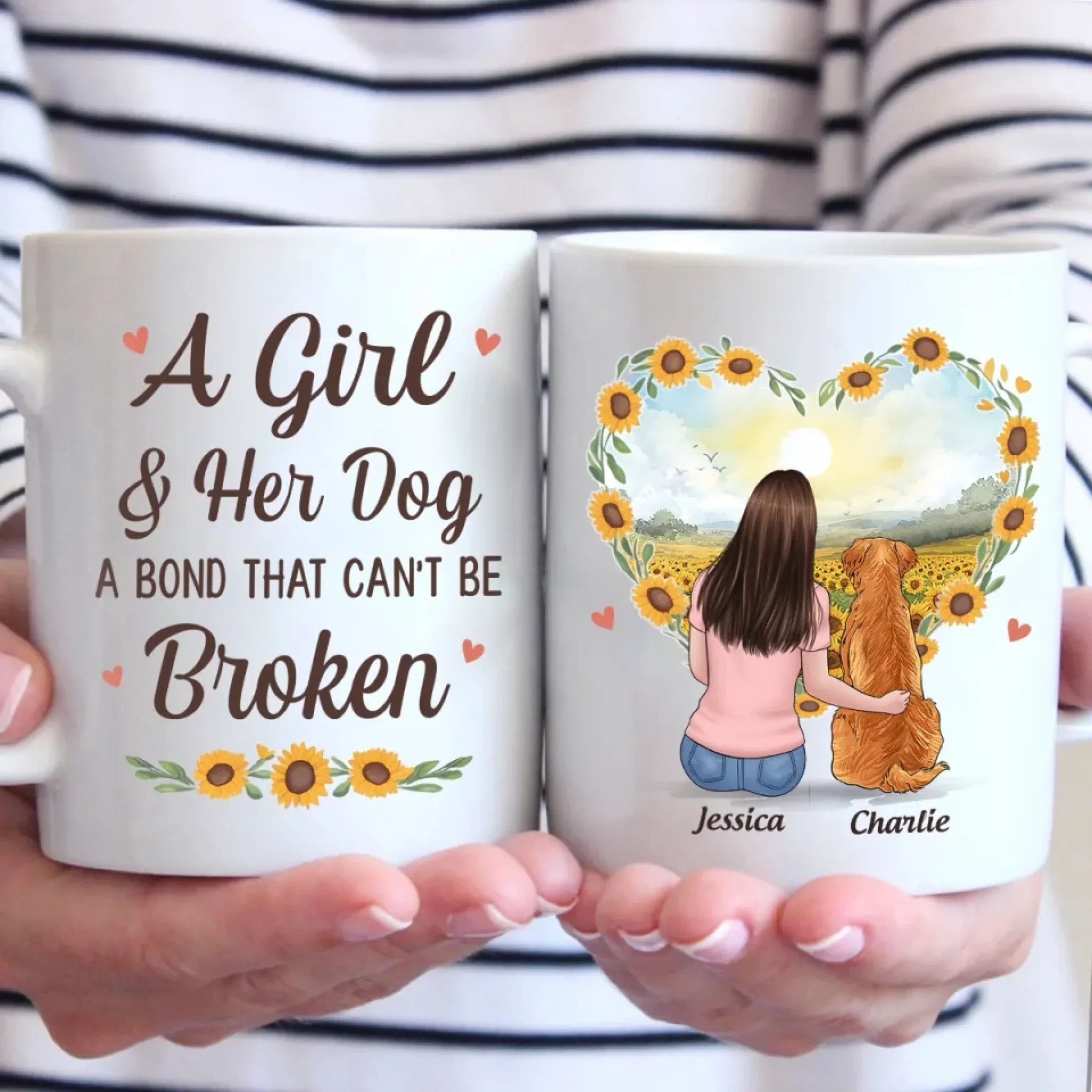 Best Friends Fur Life - Dog Personalized Custom Mug - Gift For Pet Owners, Pet Lovers - Image 3