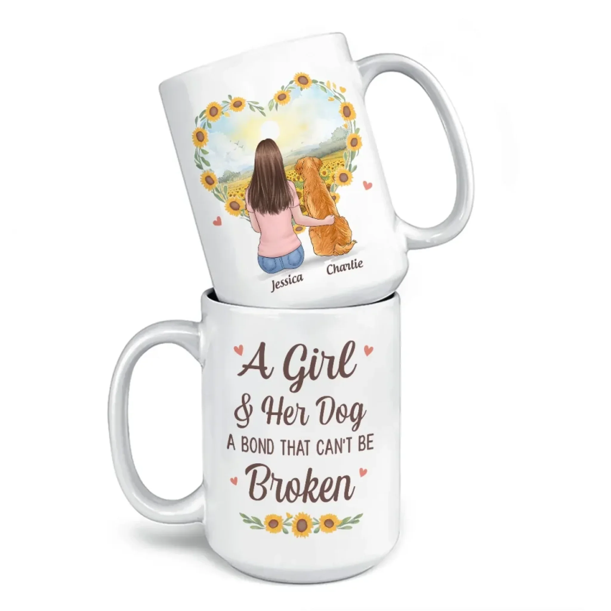 Best Friends Fur Life - Dog Personalized Custom Mug - Gift For Pet Owners, Pet Lovers - Image 4