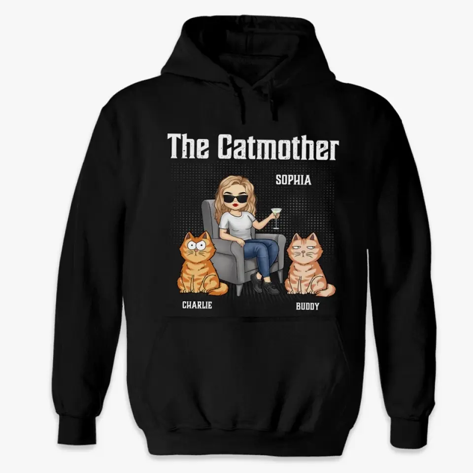 Best Mom Ever Ever - Dog & Cat Personalized Custom Unisex T-shirt, Hoodie, Sweatshirt - Gift For Pet Owners, Pet Lovers - Image 5