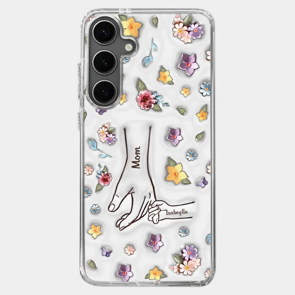 Best Mommy Ever Ever - Family Personalized Custom 3D Inflated Effect Printed Clear Phone Case - Mother's Day, Gift For Mom, Grandma - Image 37