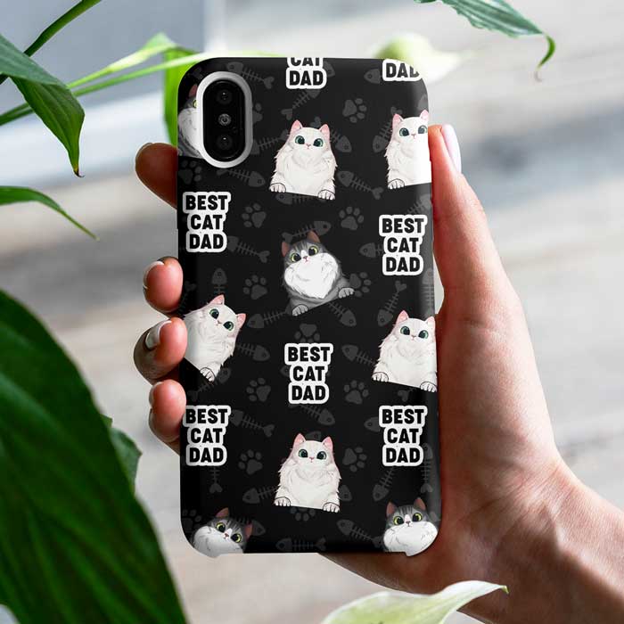 Best Parents Ever - Gift For Cat Lovers - Personalized Phone Case - Image 2