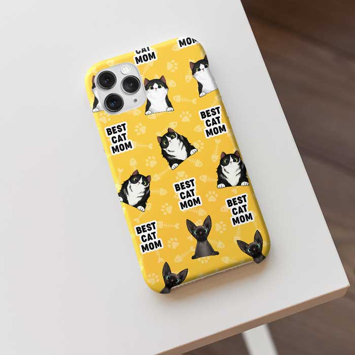 Best Parents Ever - Gift For Cat Lovers - Personalized Phone Case - Image 3