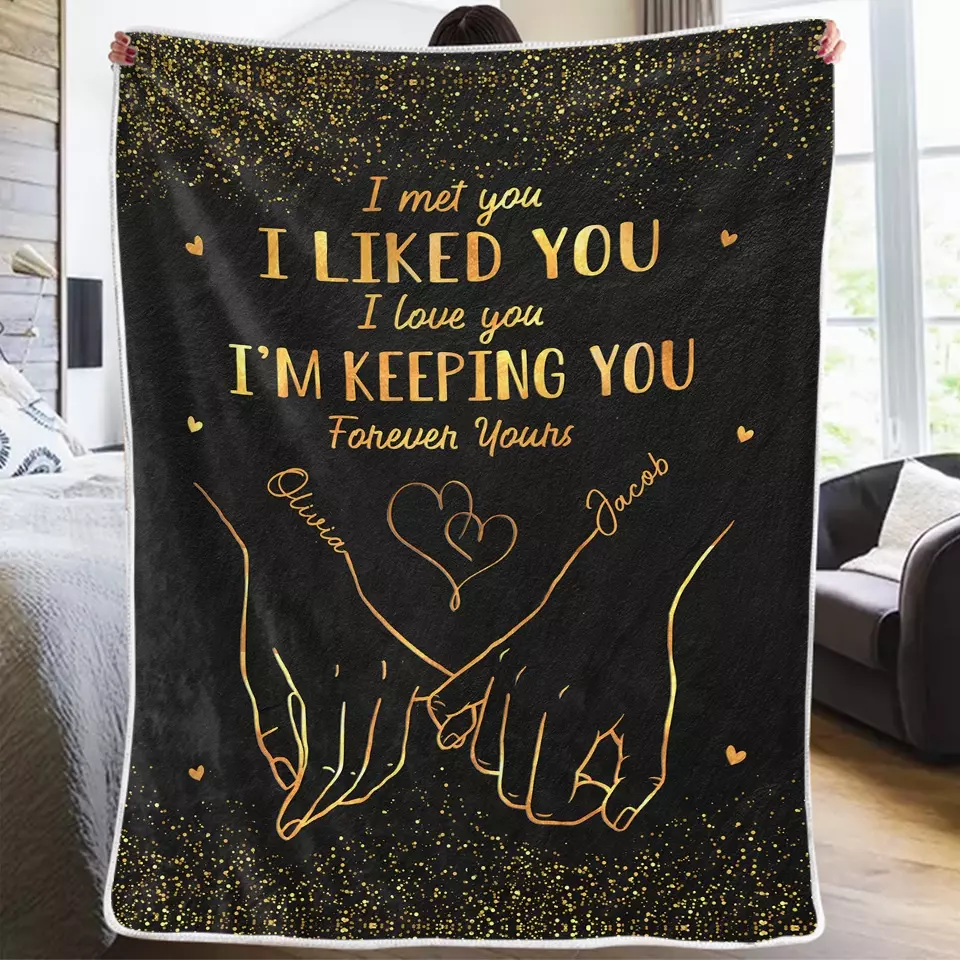 Better Together Celebrating Our Unbreakable Bond - Couple Personalized Custom Blanket - Gift For Husband Wife, Anniversary - Image 3