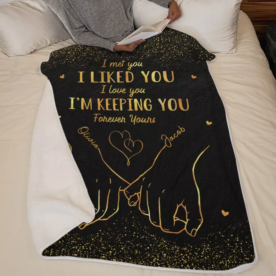 Better Together Celebrating Our Unbreakable Bond - Couple Personalized Custom Blanket - Gift For Husband Wife, Anniversary - Image 5