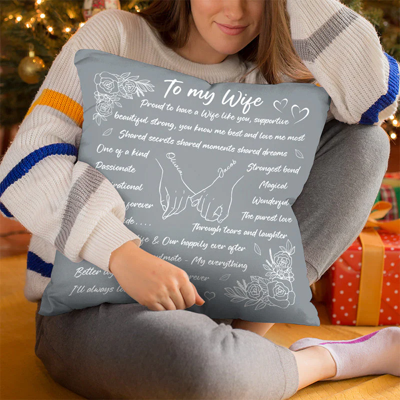 Better Together Now And Forever - Couple Personalized Custom Pillow - Gift For Husband Wife, Anniversary - Image 4