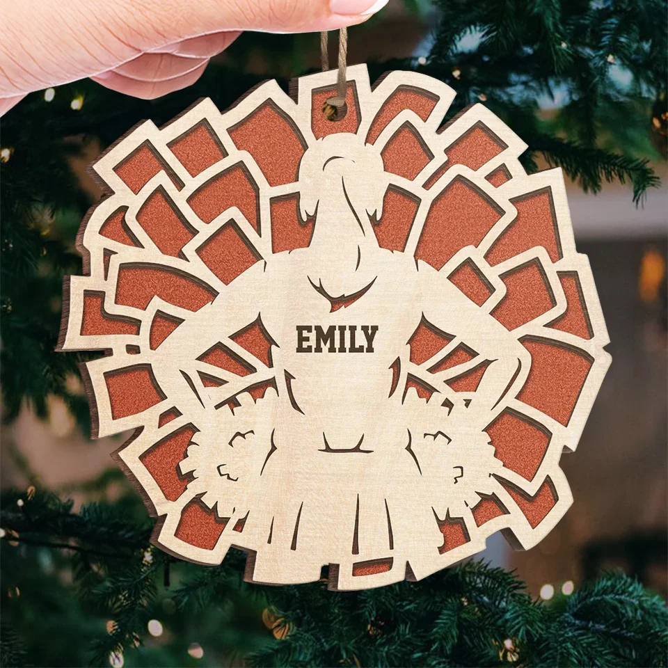 Bring Your Heart To The Field And Just Play - Personalized Custom Ornament - Wood Custom Shaped - Christmas Gift For Sport Lovers, Sport Players - Image 4