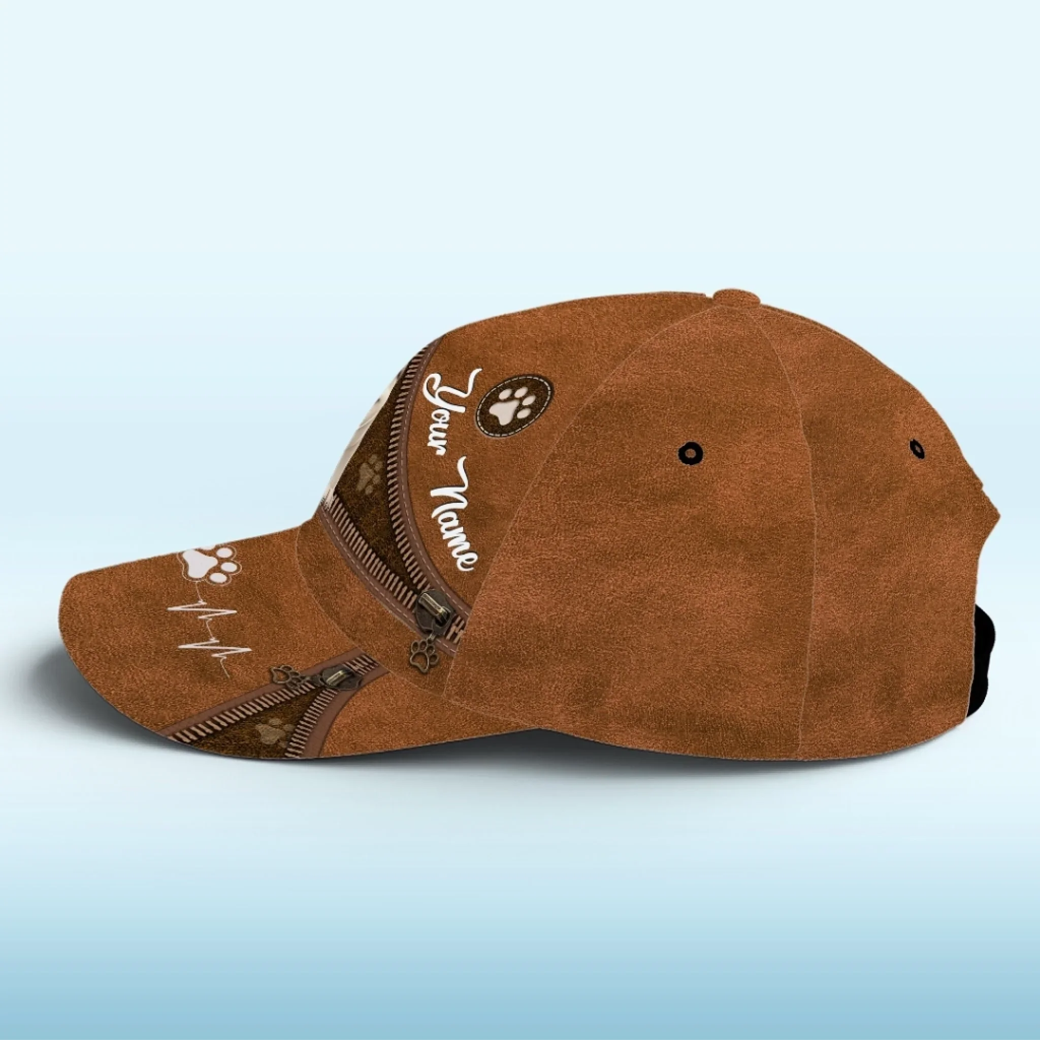 Built For Belly Rubs - Dog Personalized Custom Hat, All Over Print Classic Cap - Father's Day, Gift For Pet Owners, Pet Lovers - Image 5