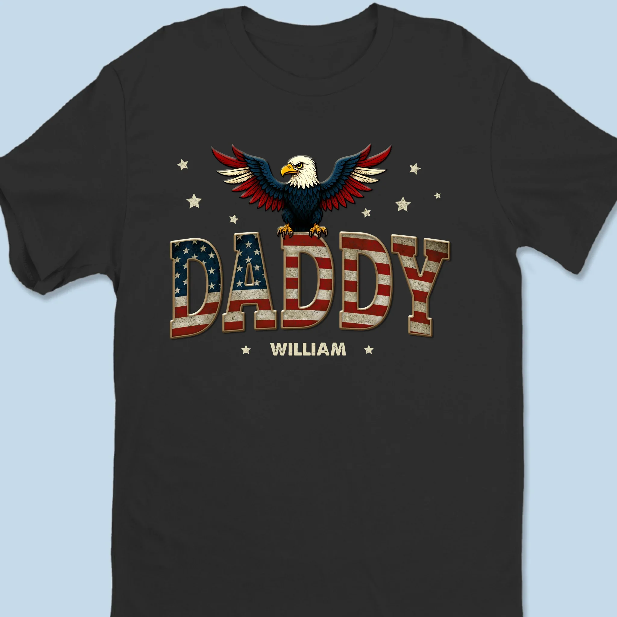 Built Like A Leader, Loved Like A Dad - Family Personalized Custom Unisex T-shirt, Premium T-shirt, Hoodie - Father's Day, Gift For Dad, Grandpa - Image 6