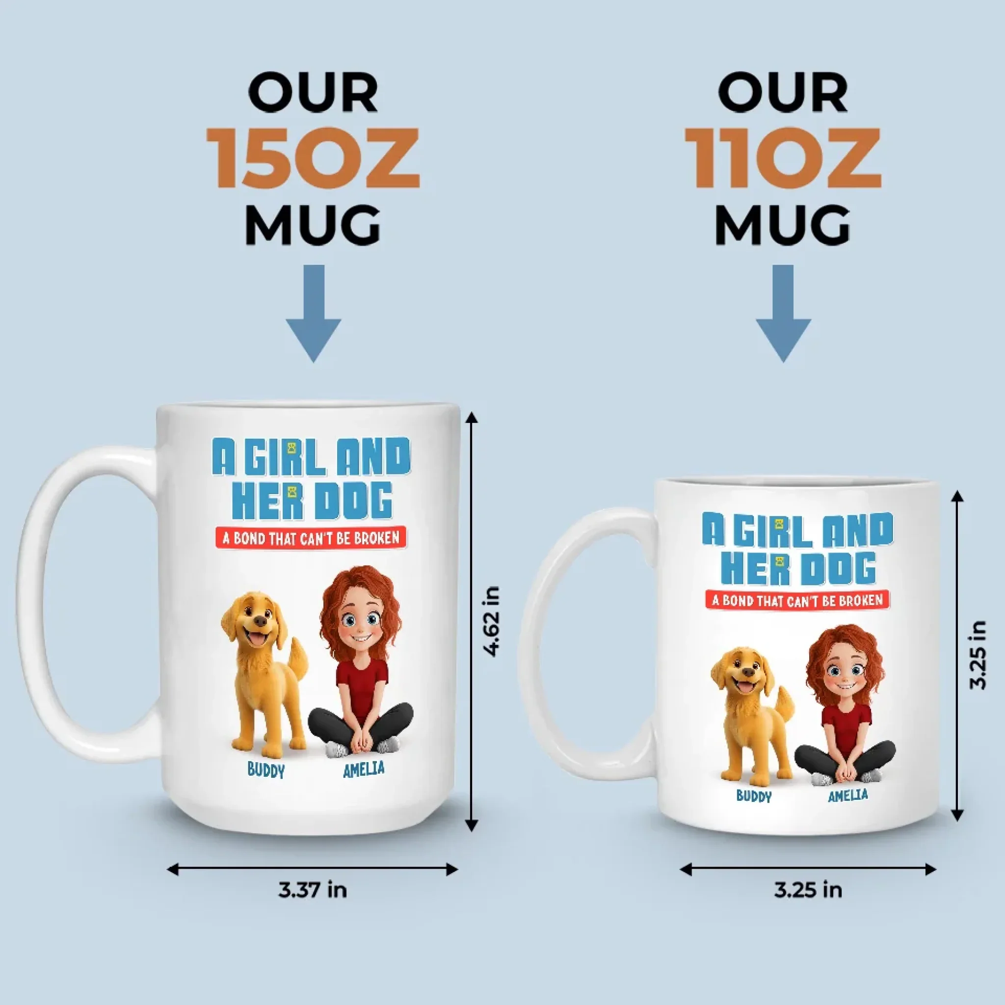 Can’t Resist Licking My Favorite Human - Dog Personalized Custom Mug - Gift For Pet Owners, Pet Lovers - Image 5