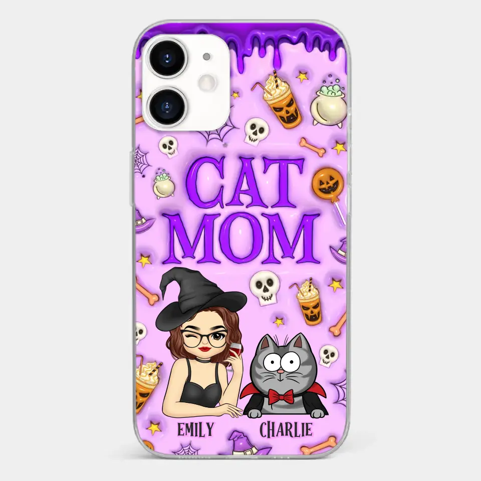 Cats Know How To Keep Us Smiling - Cat Personalized Custom 3D Inflated Effect Printed Clear Phone Case - Halloween Gift For Pet Owners, Pet Lovers - Image 10