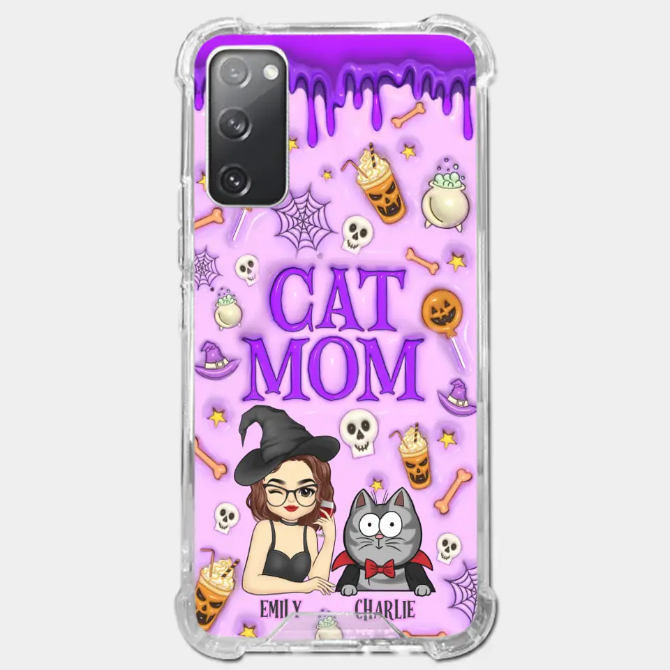 Cats Know How To Keep Us Smiling - Cat Personalized Custom 3D Inflated Effect Printed Clear Phone Case - Halloween Gift For Pet Owners, Pet Lovers - Image 37