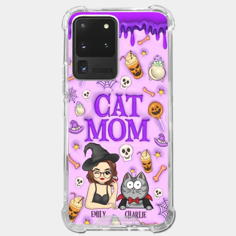 Cats Know How To Keep Us Smiling - Cat Personalized Custom 3D Inflated Effect Printed Clear Phone Case - Halloween Gift For Pet Owners, Pet Lovers - Image 38