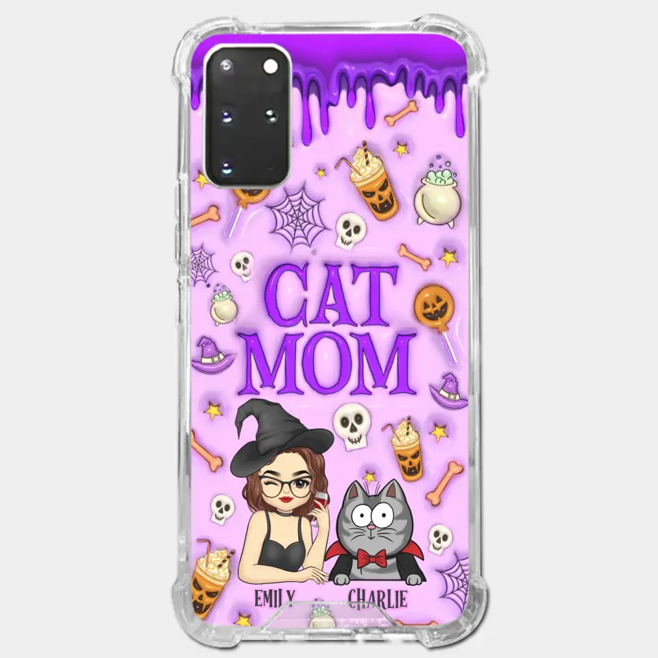 Cats Know How To Keep Us Smiling - Cat Personalized Custom 3D Inflated Effect Printed Clear Phone Case - Halloween Gift For Pet Owners, Pet Lovers - Image 39